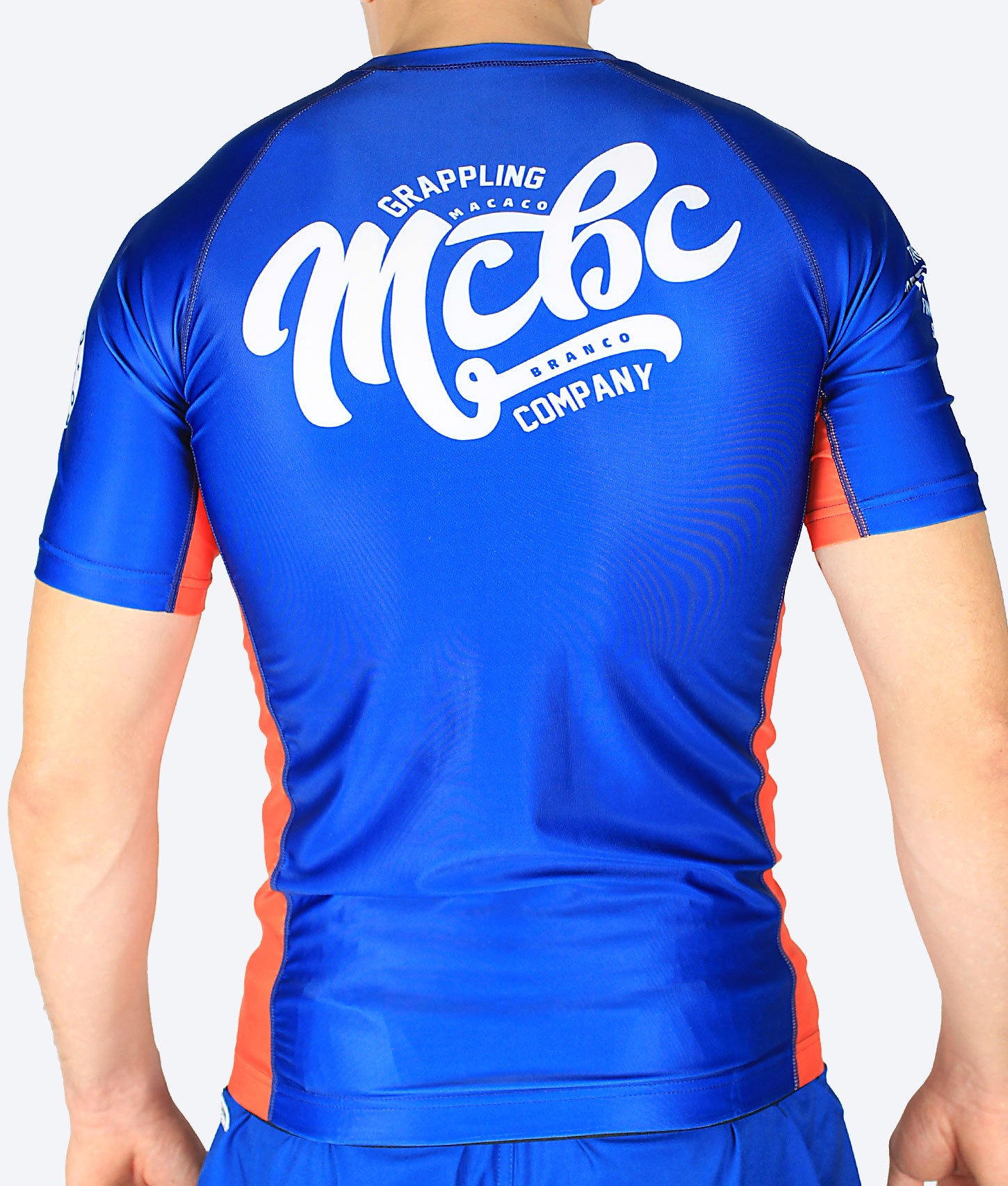 MCBC Rashguard Blue / Orange
