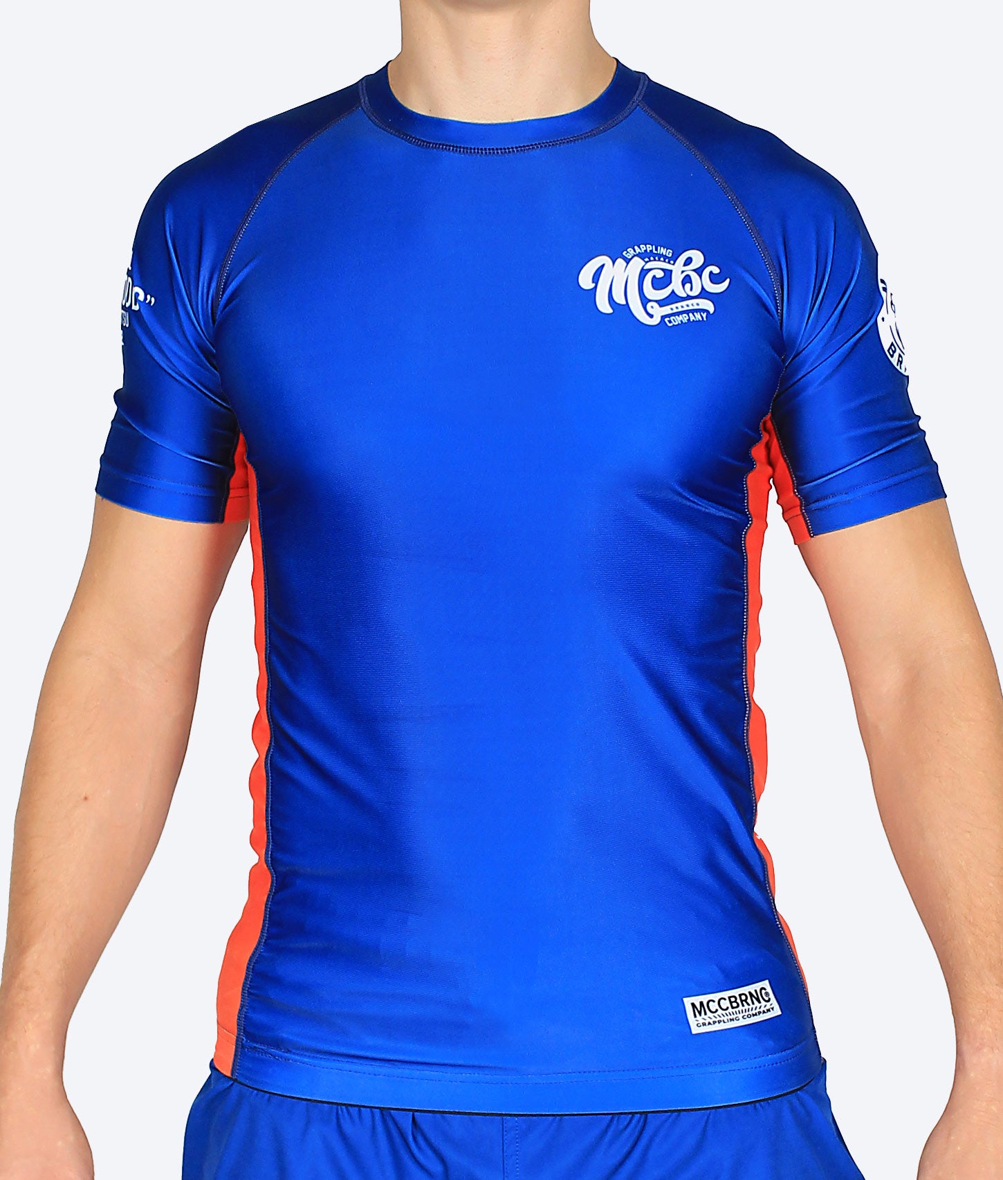 MCBC Rashguard Blue / Orange