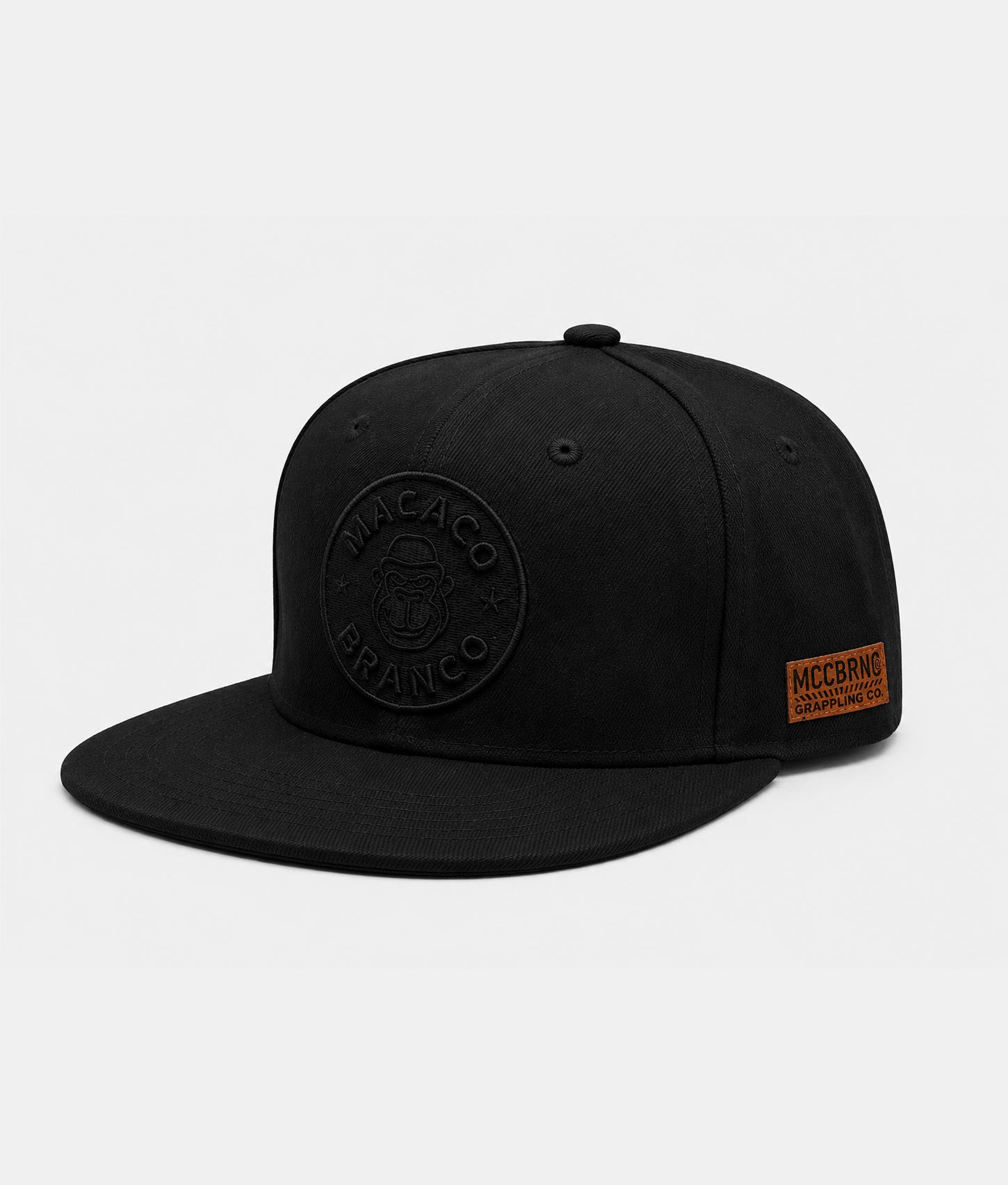 All Black Snapback
