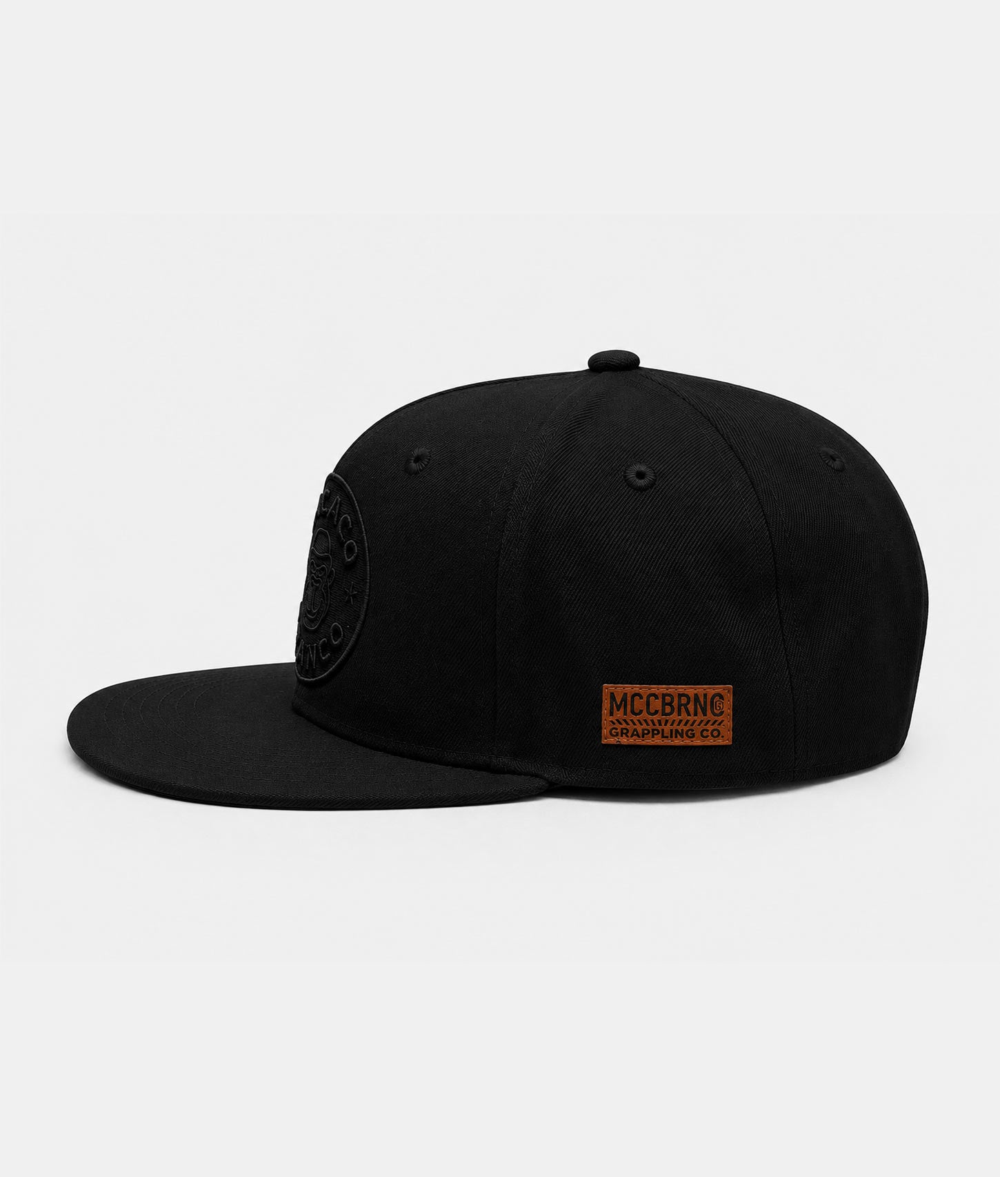 All Black Snapback