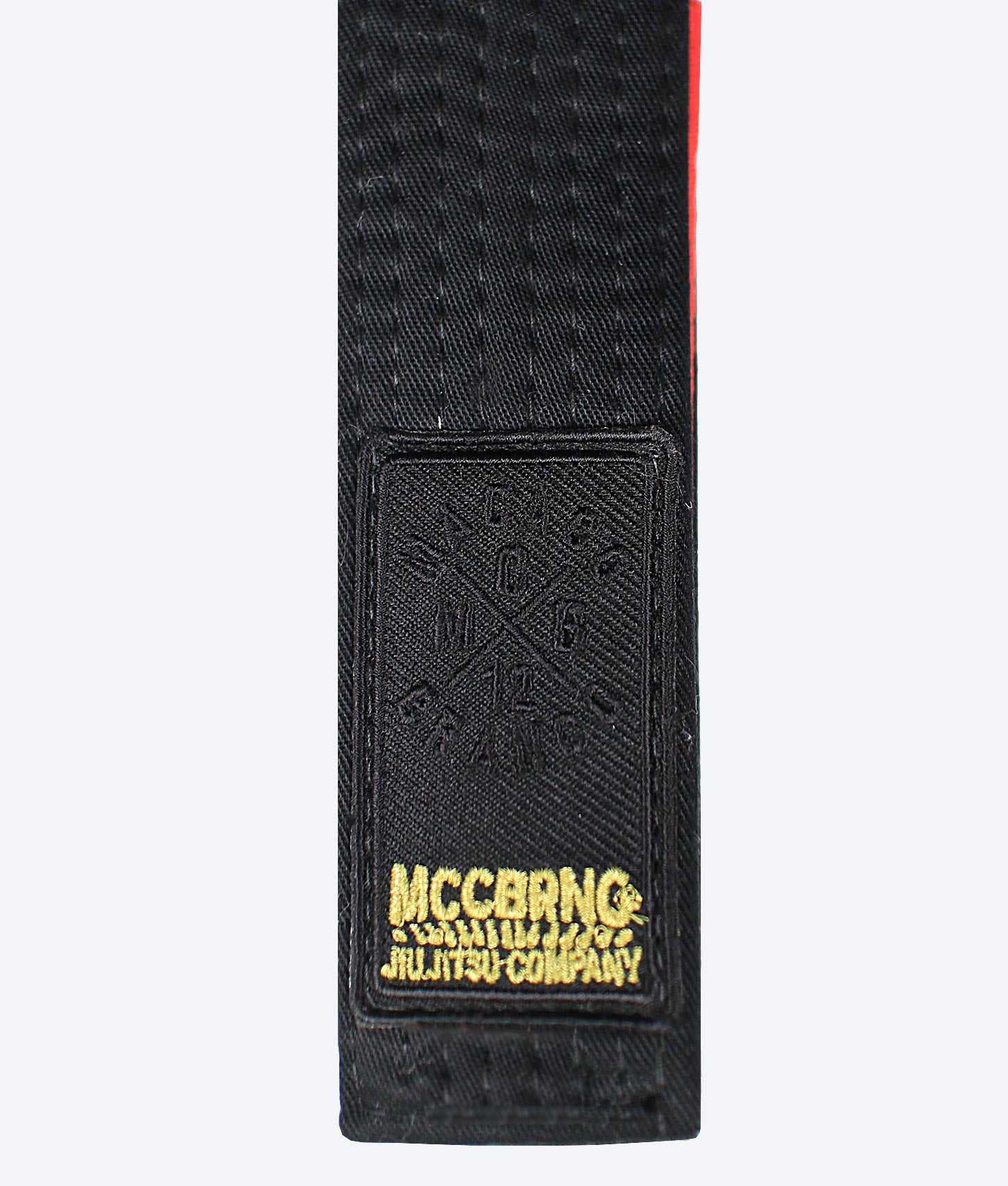 BJJ Belt - Black (Red Bar)