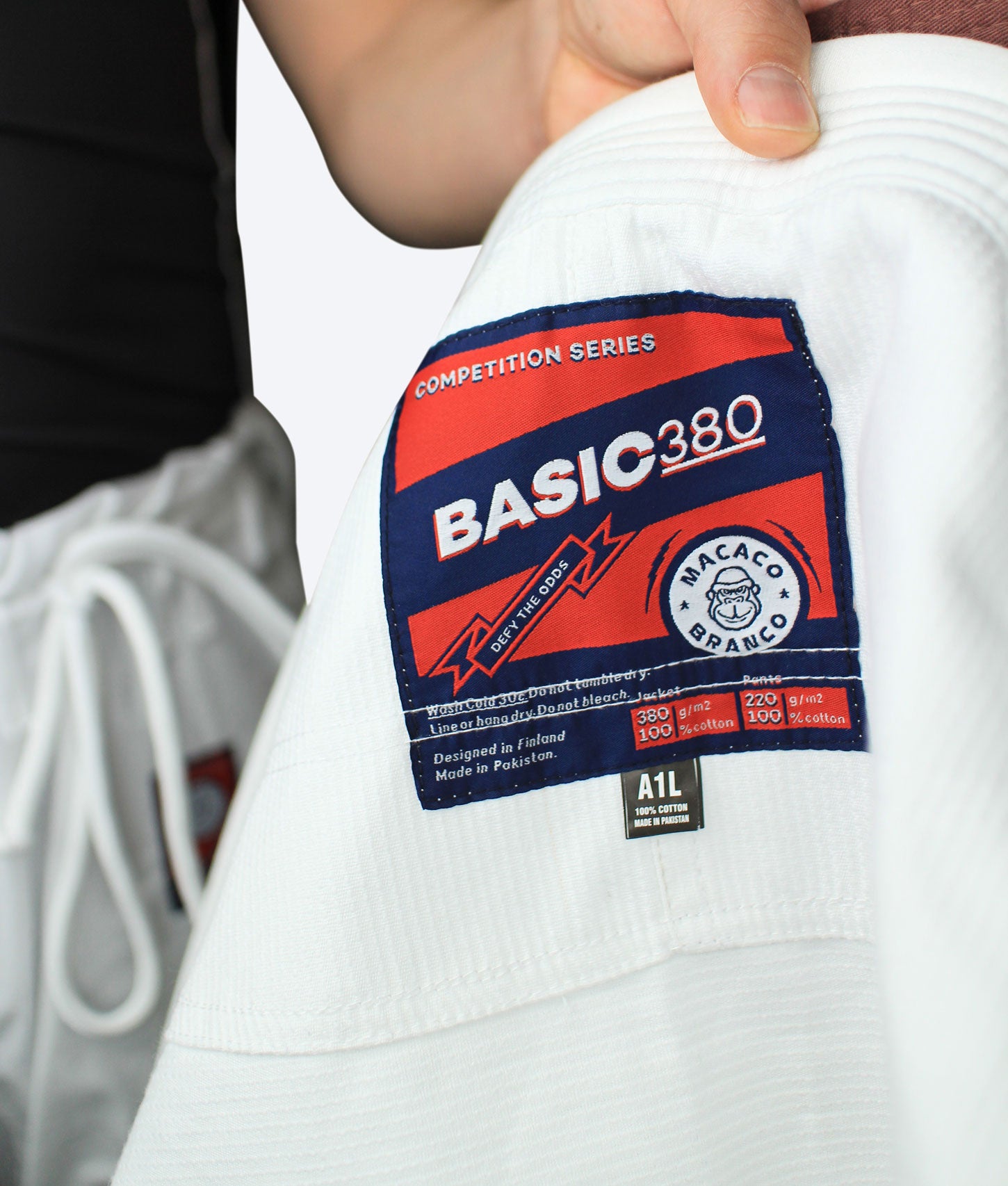 Basic 380 BJJ Gi White