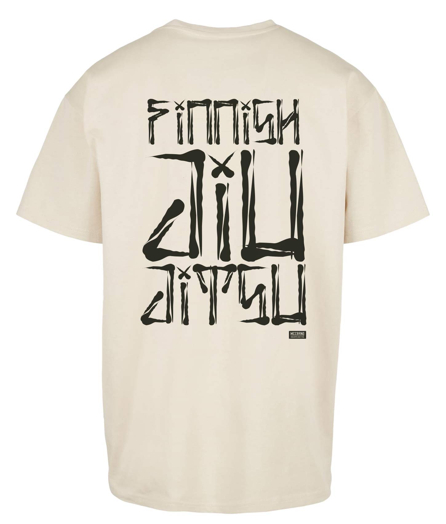 Heavy Oversize T-shirt "Finnish Jiu Jitsu"