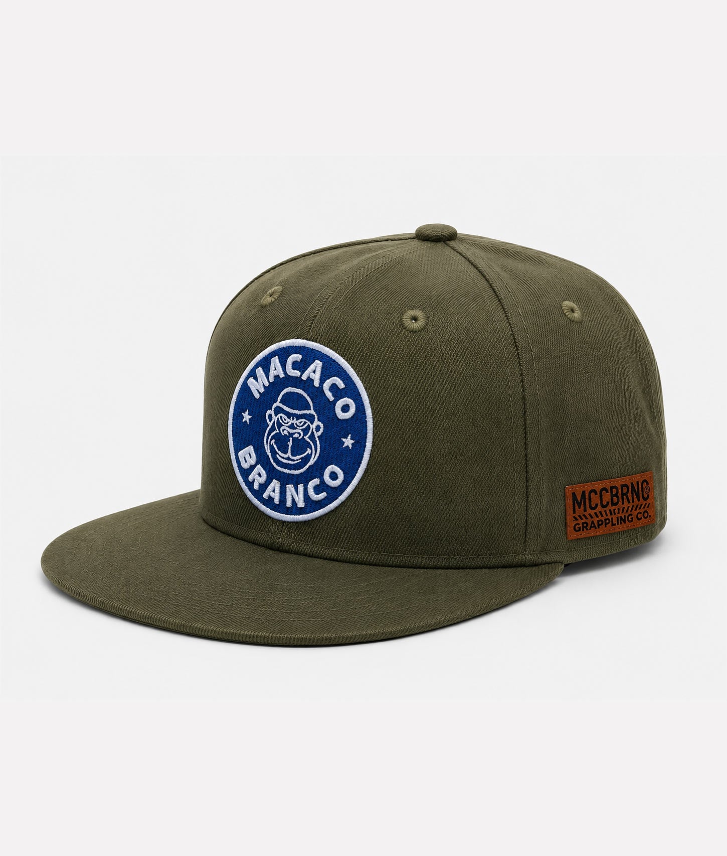Olive / Blue snapback