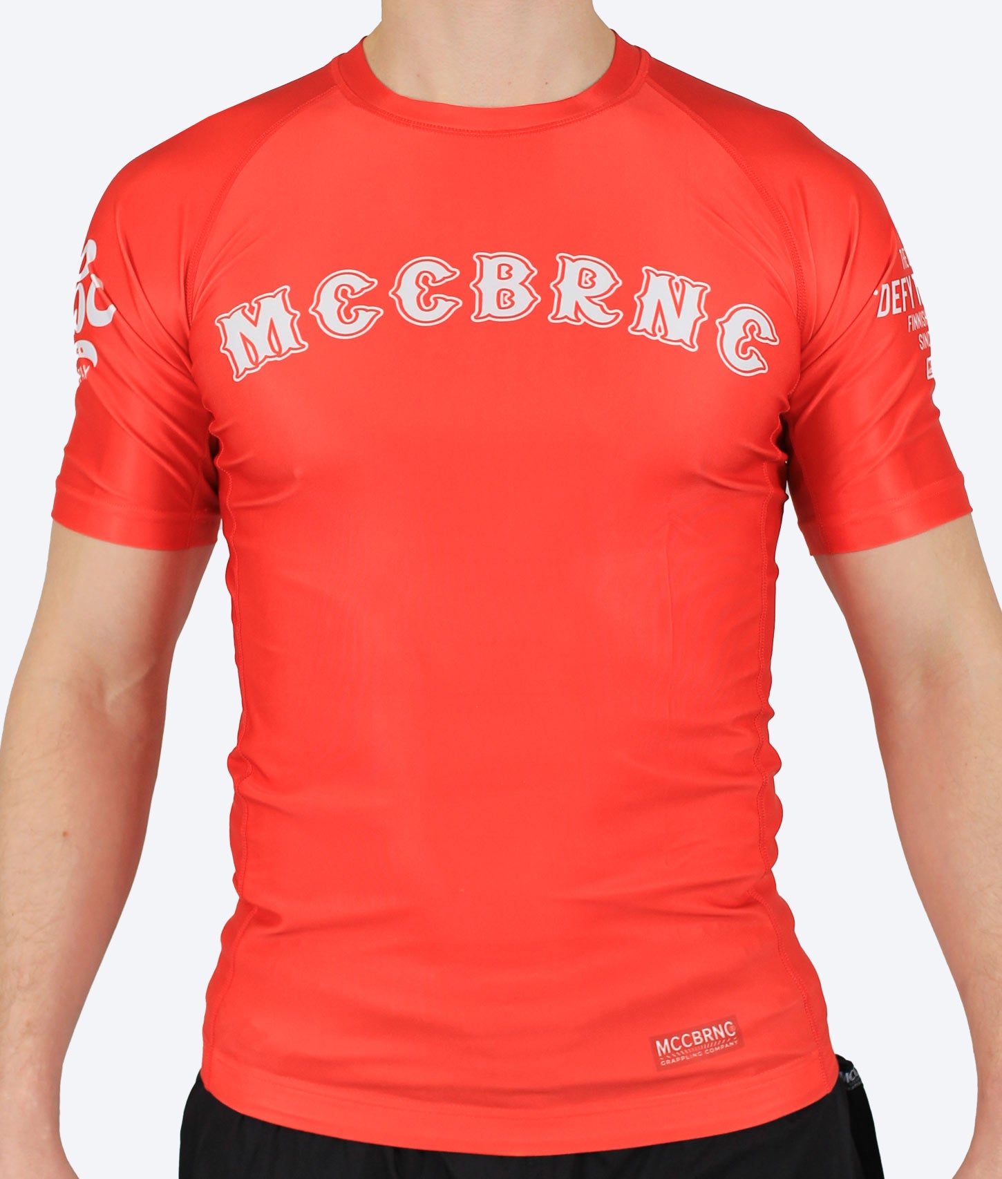 Punainen "MCCBRNC" rashguard