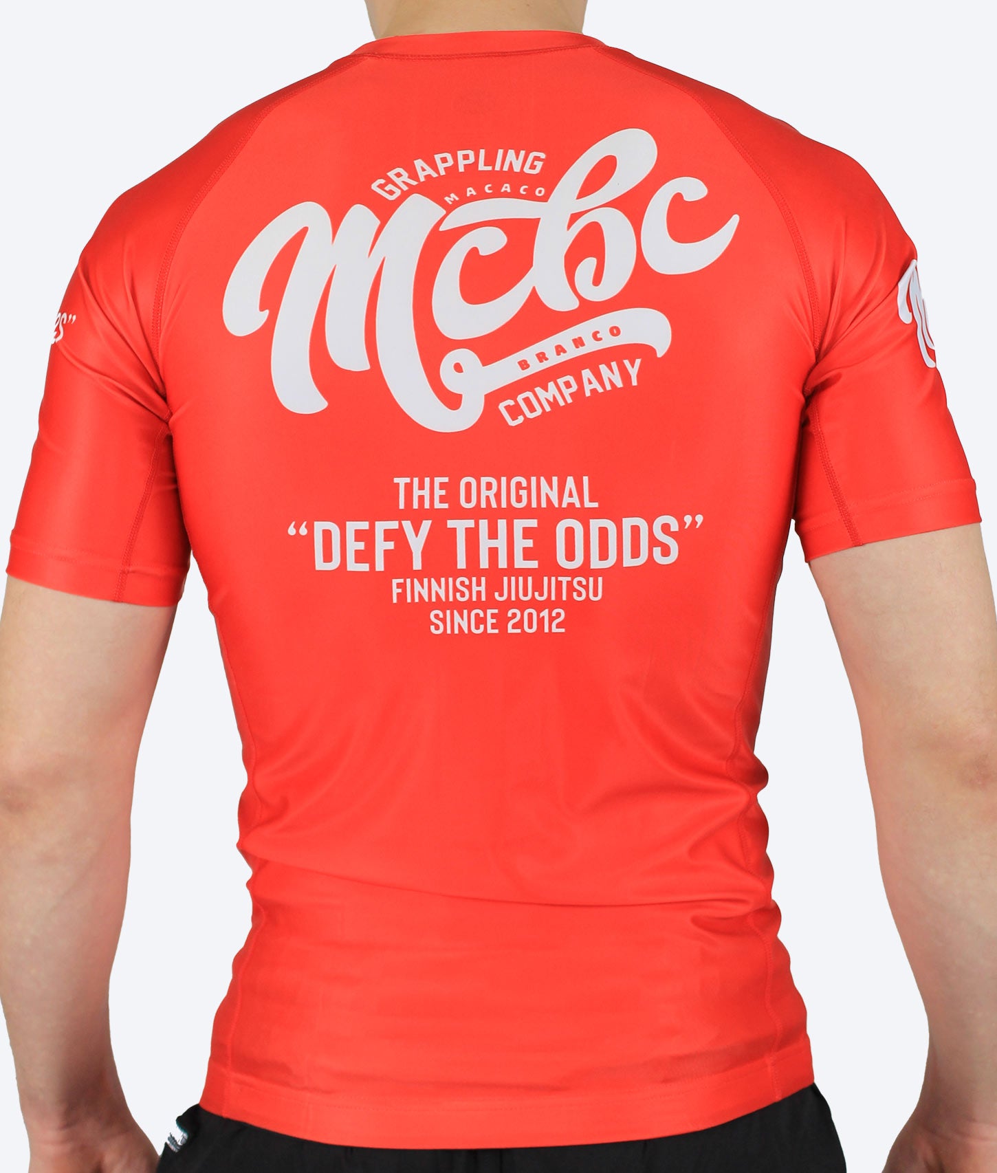Punainen "MCCBRNC" rashguard