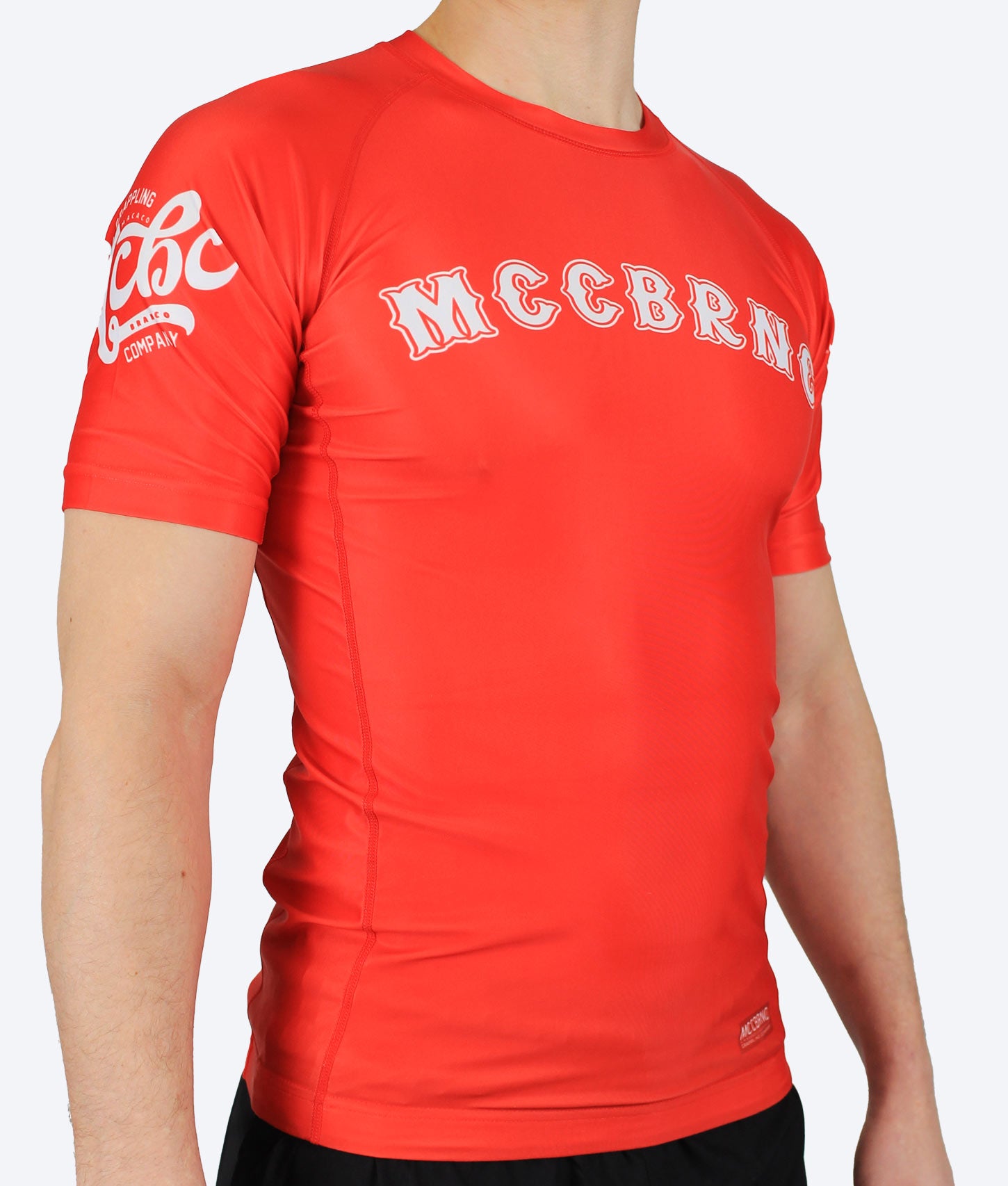 Punainen "MCCBRNC" rashguard