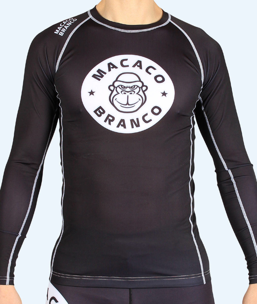 Rash Guard Long Sleeve "Black"