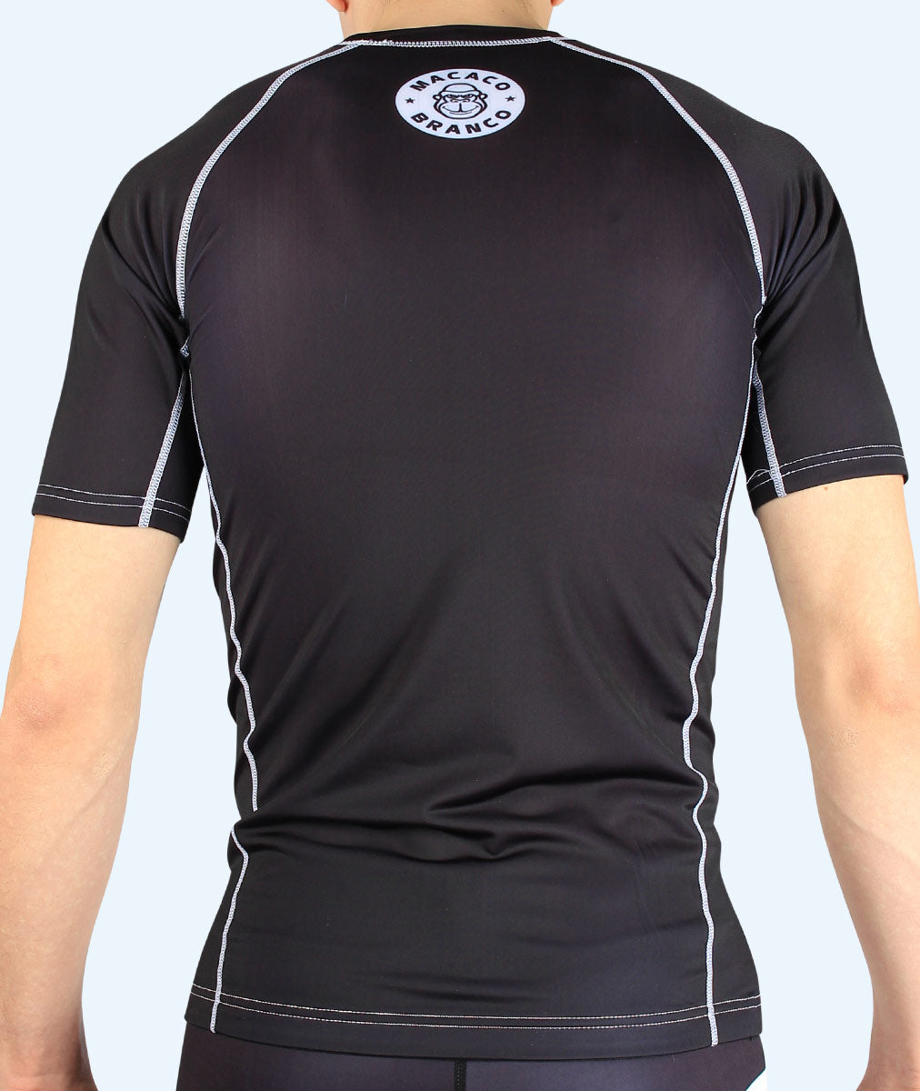 Rash Guard Short Sleeve "Black"