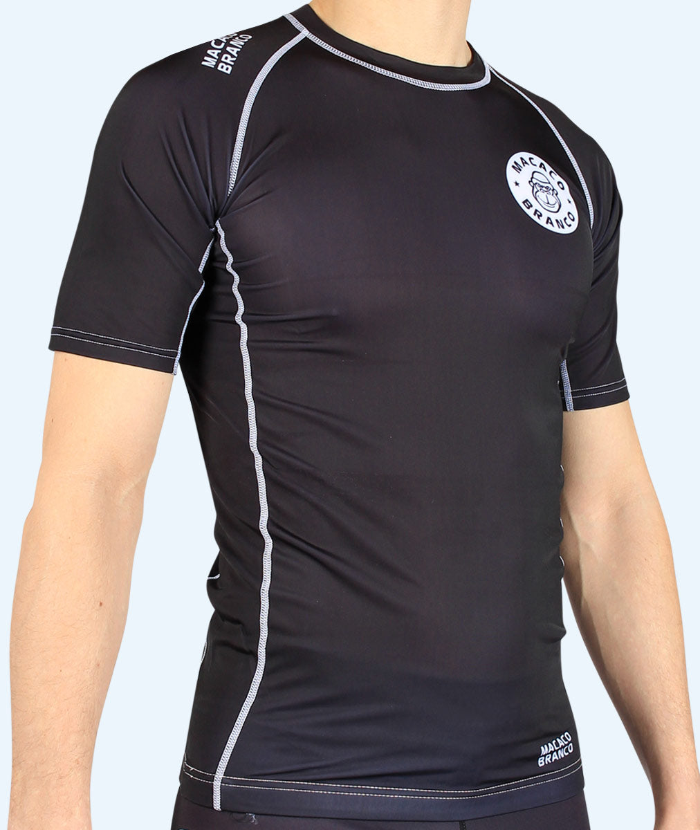 Rash Guard Short Sleeve "Black"