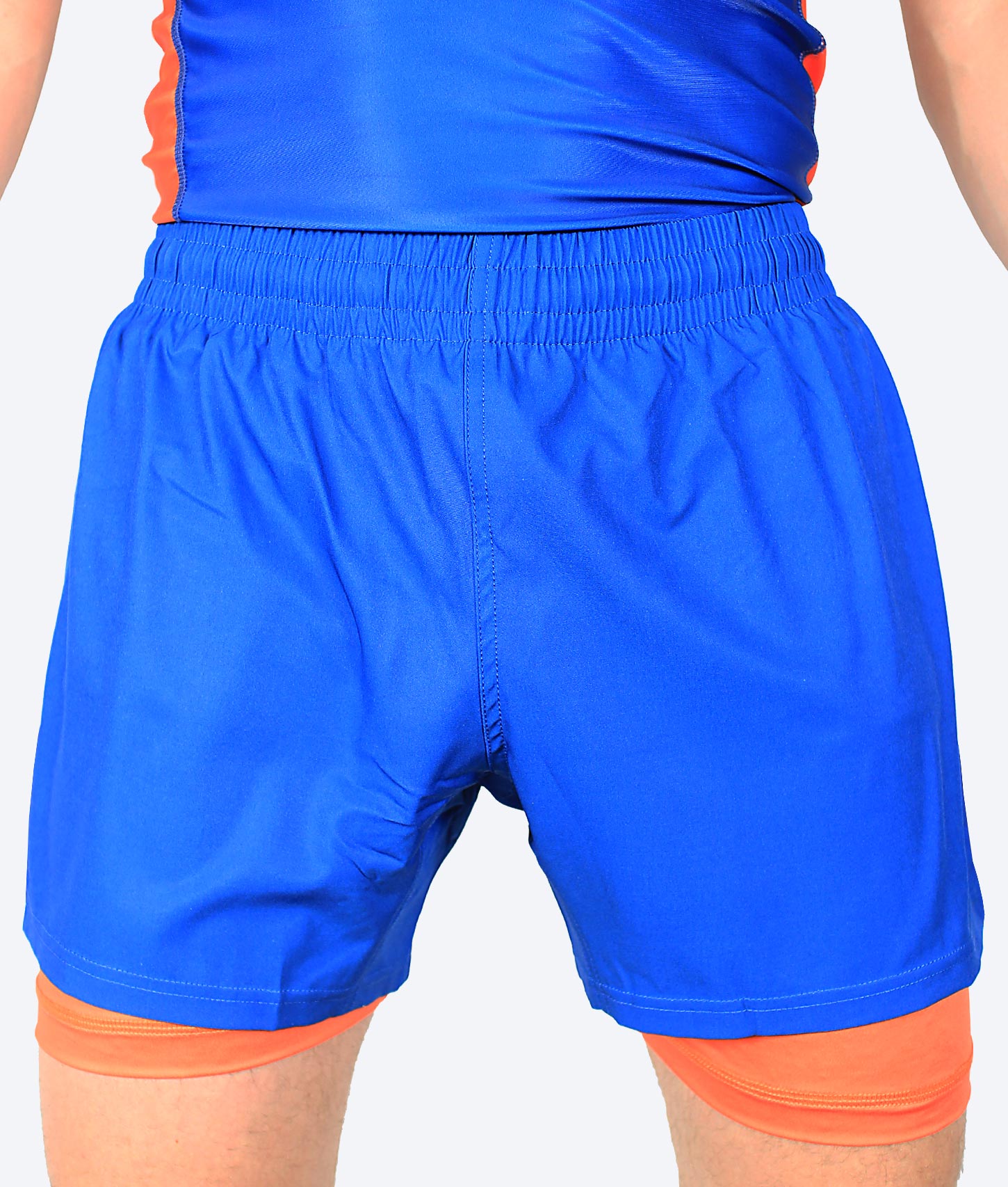 MCBC Blue / Orange "2in1" shorts