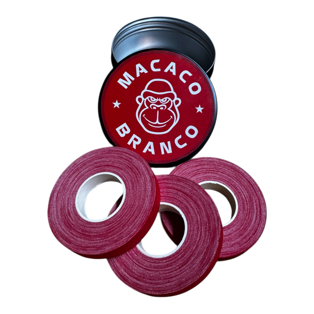 Red finger tape