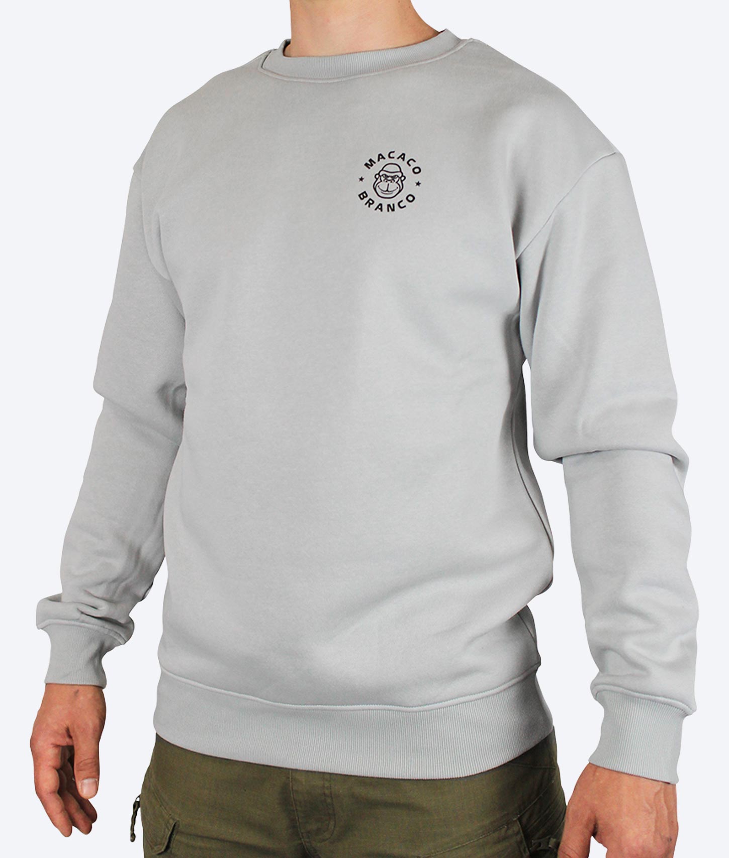 Light grey sweatshirt