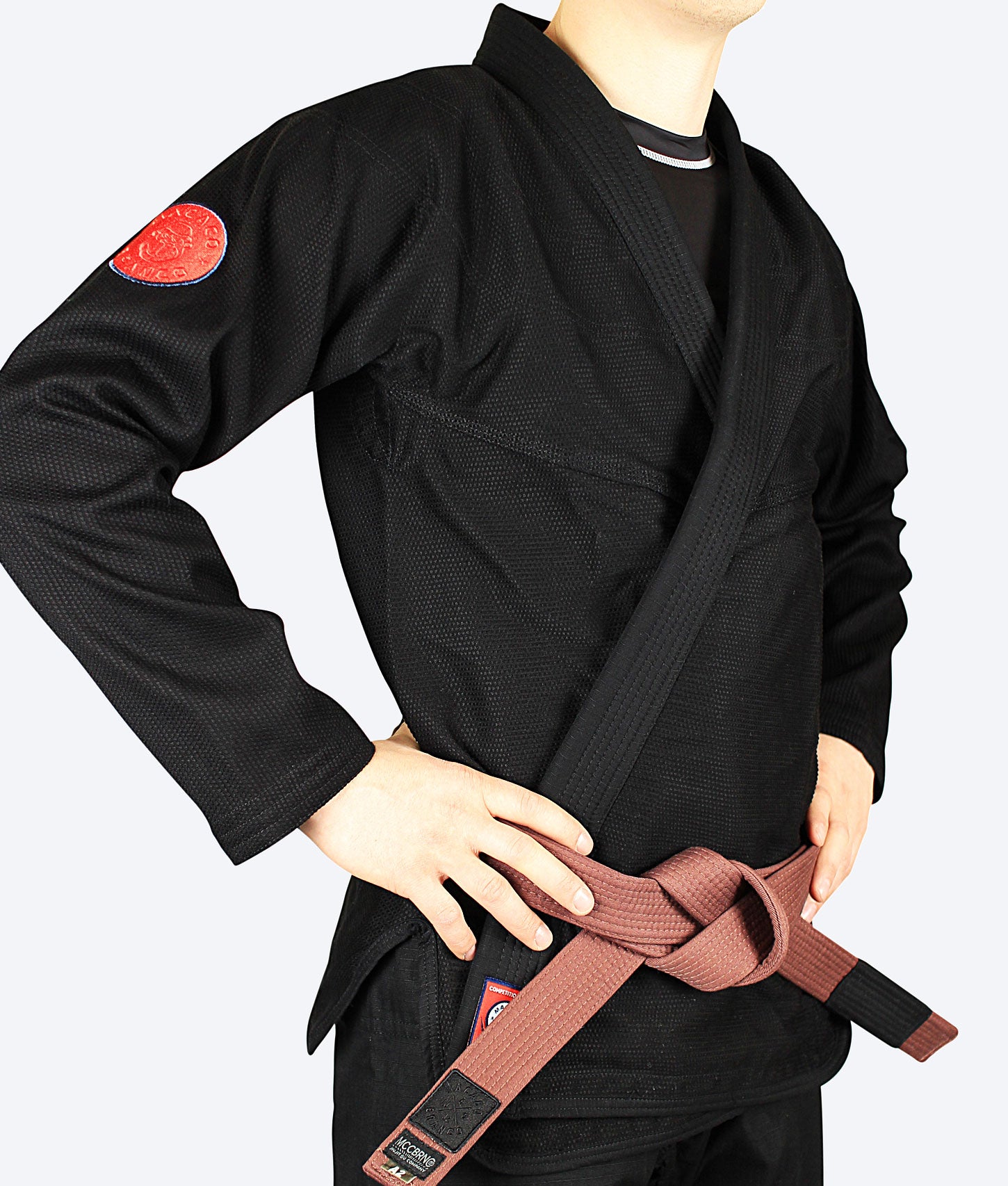 Gi básico 380 de BJJ negro