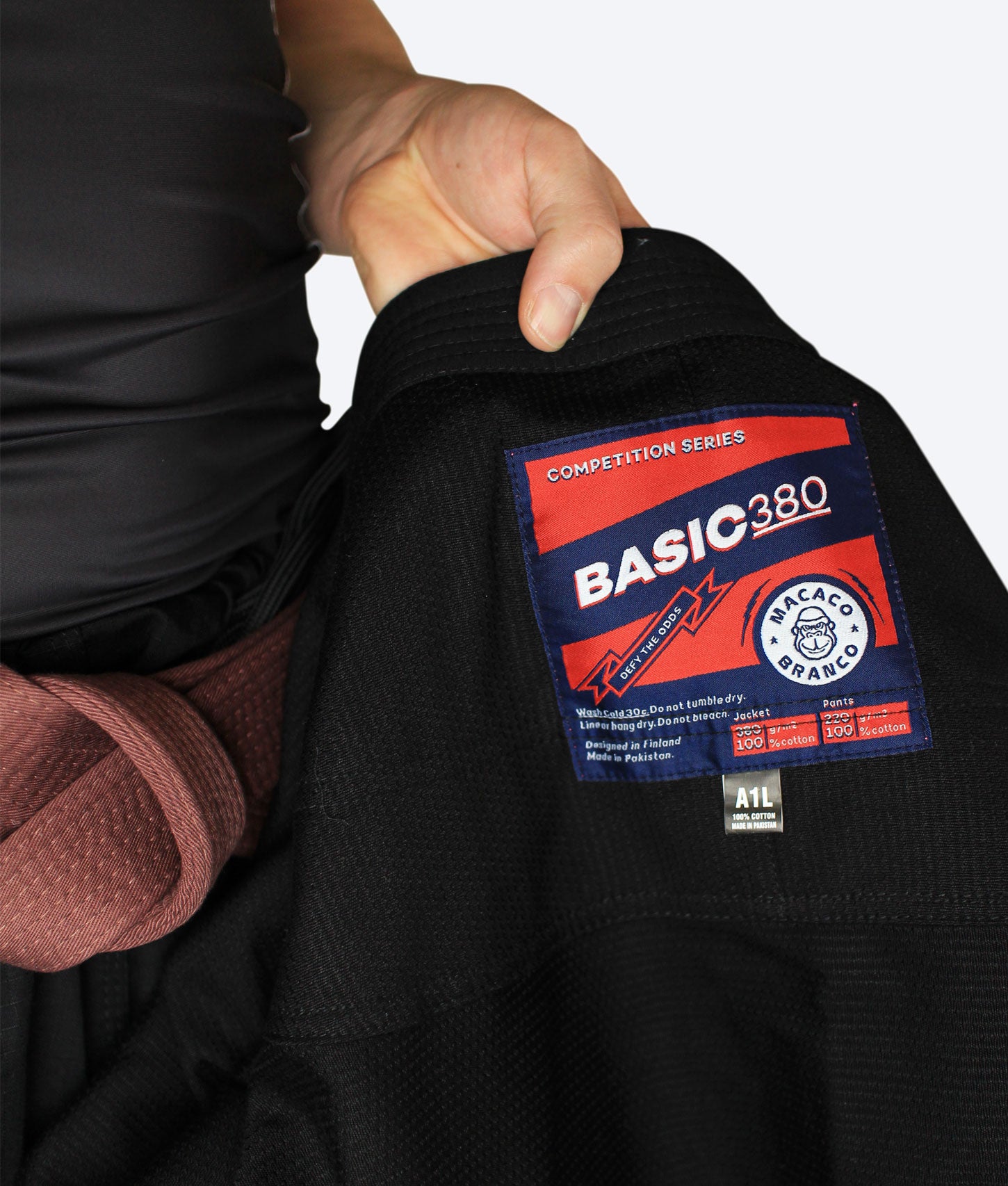 Basic 380 BJJ Gi Black