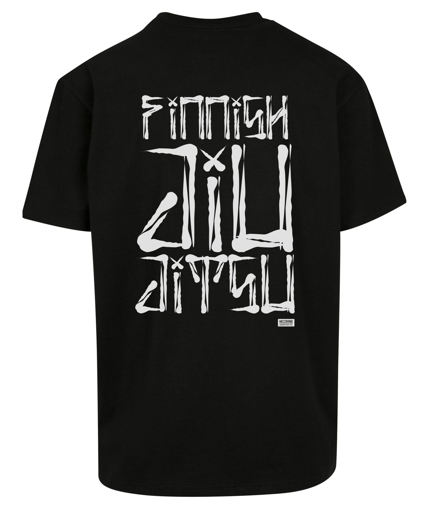Heavy Oversize T-shirt "Finnish Jiu Jitsu"