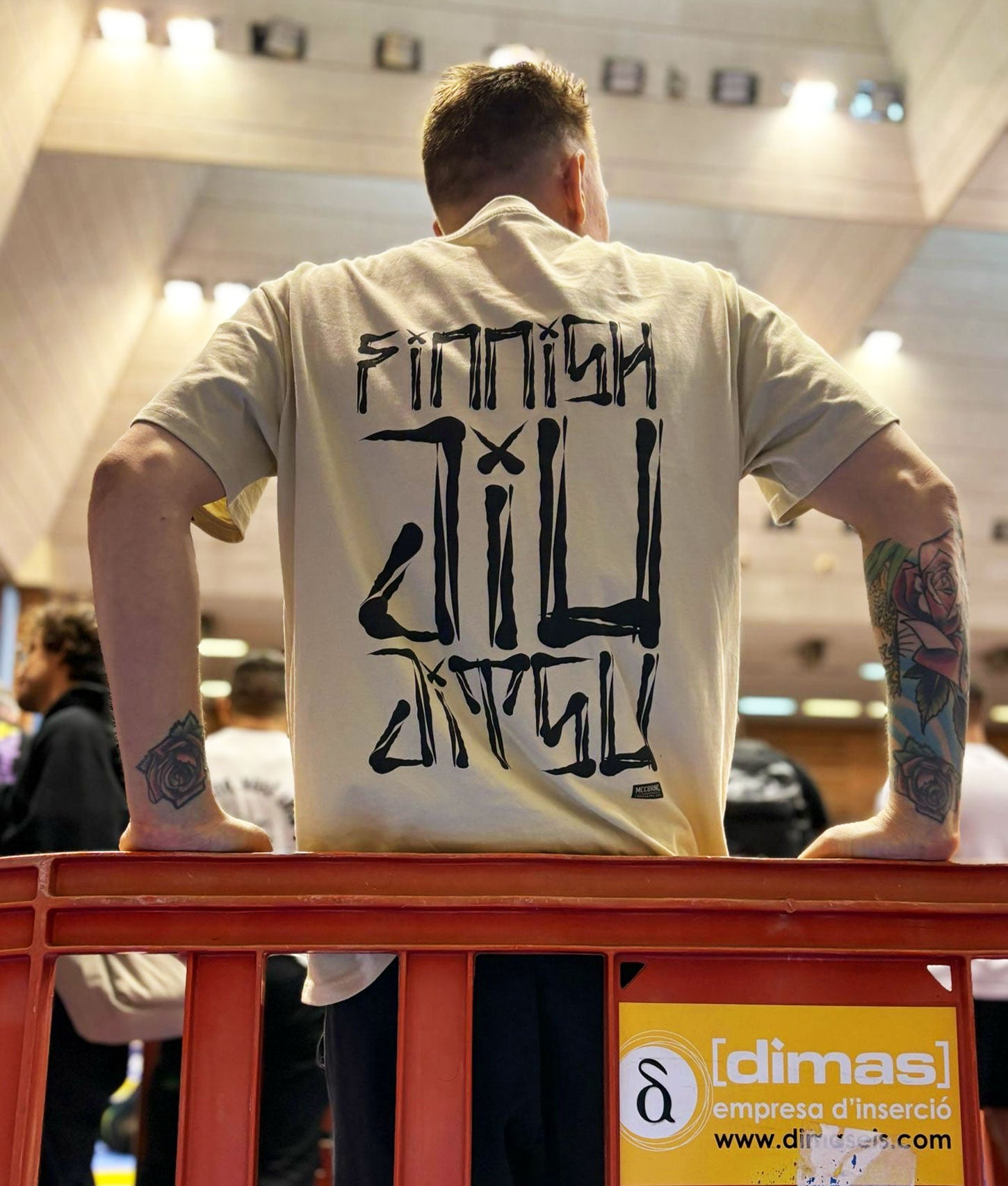 Heavy Oversize T-shirt "Finnish Jiu Jitsu"