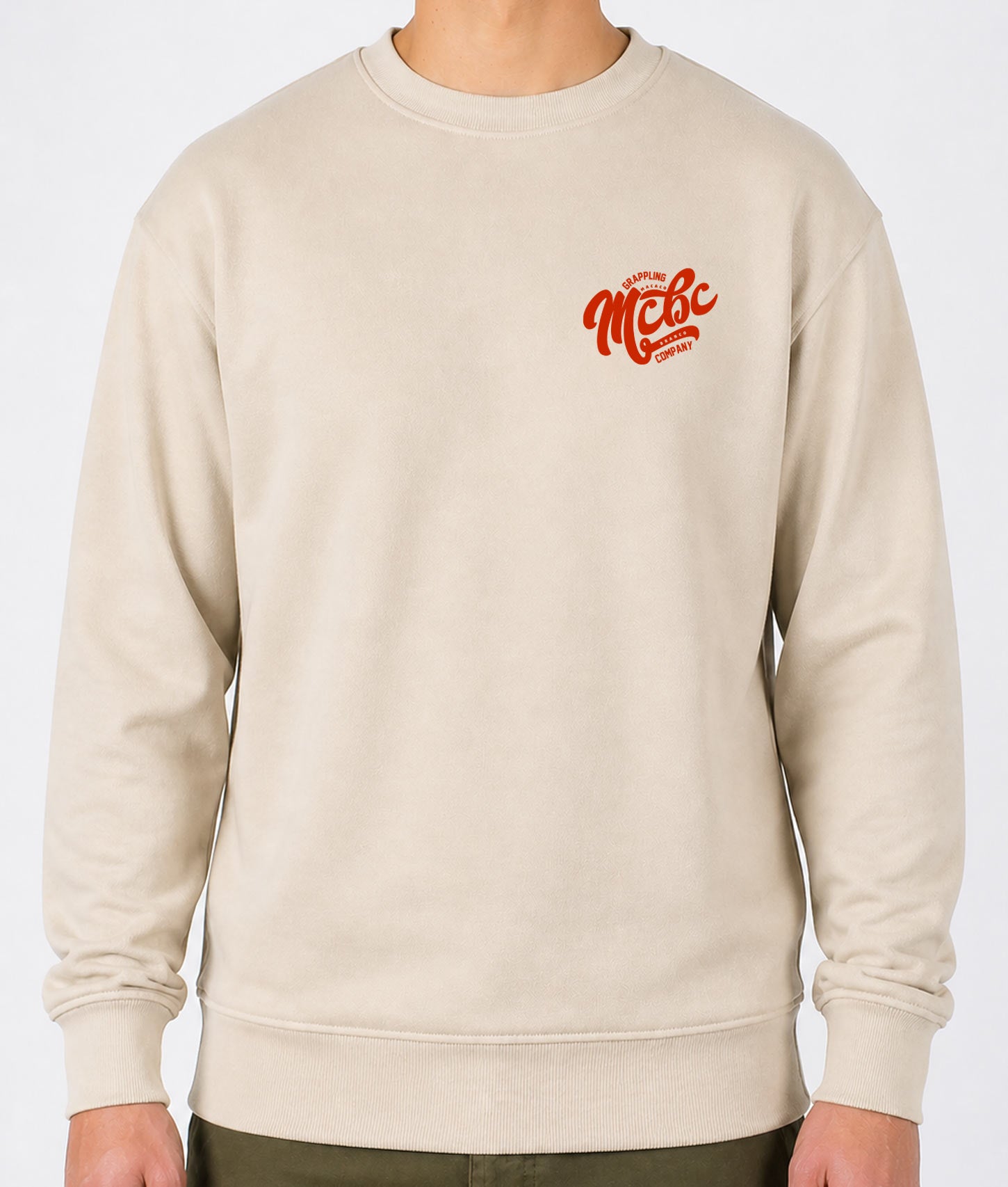 Light beige sweatshirt