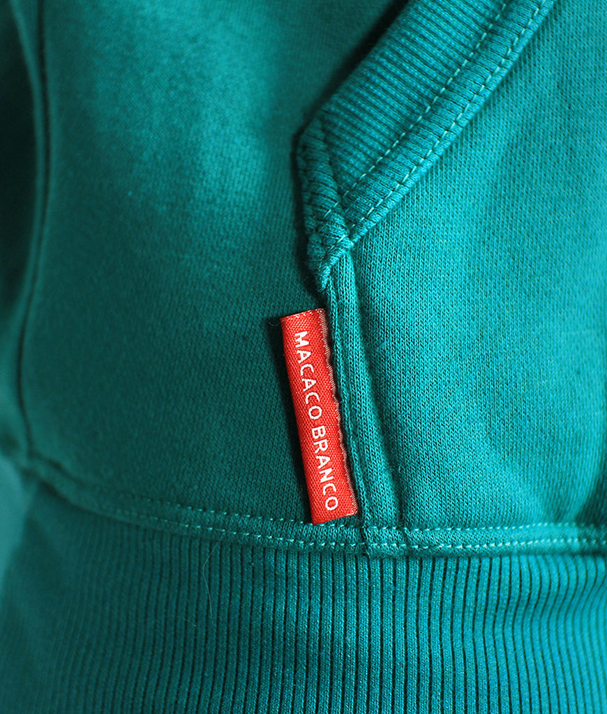 Aqua Green heavy Hoodie - Grappler