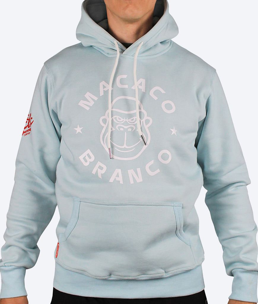 Torquoise heavy Hoodie - Macaco Branco
