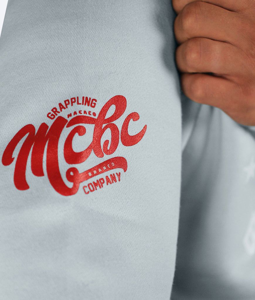 Torquoise heavy Hoodie - Macaco Branco