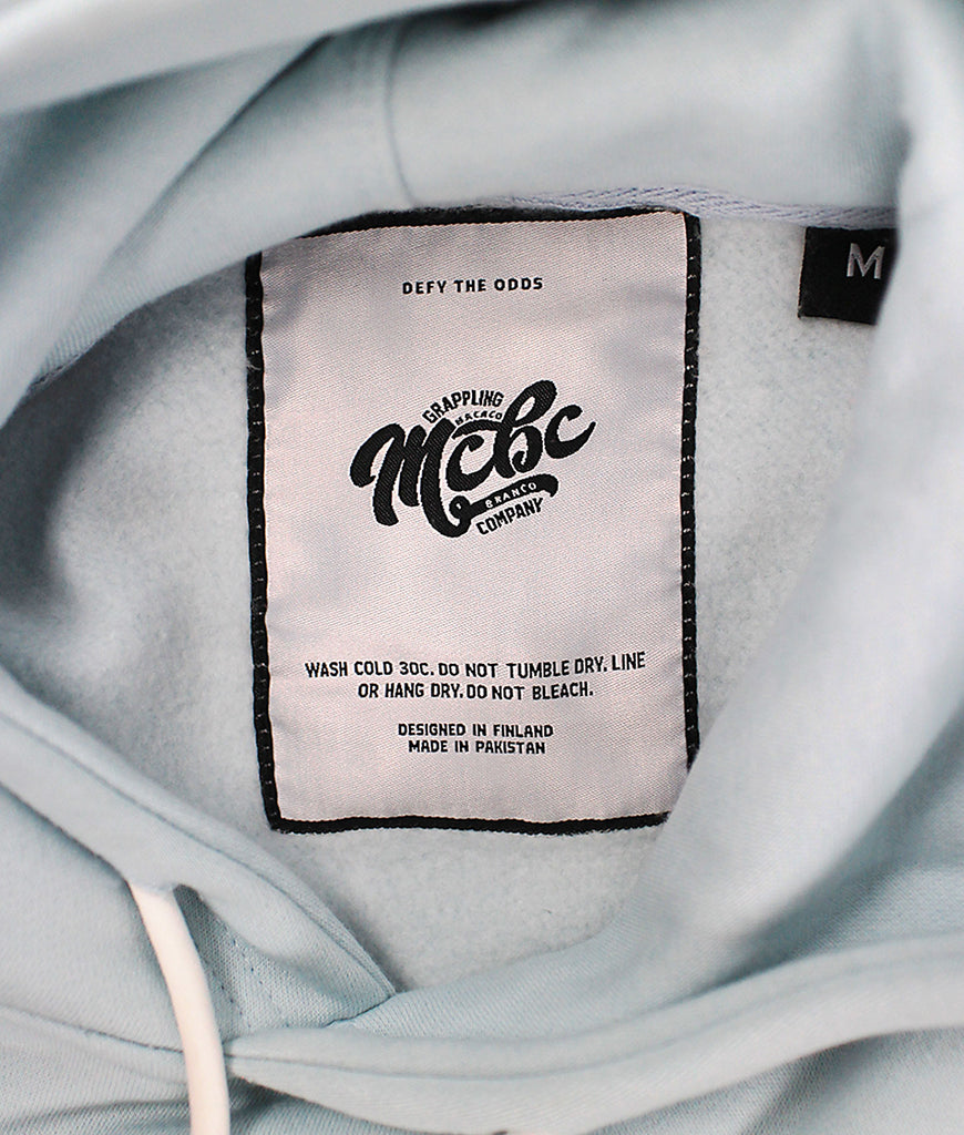 Torquoise heavy Hoodie - Macaco Branco