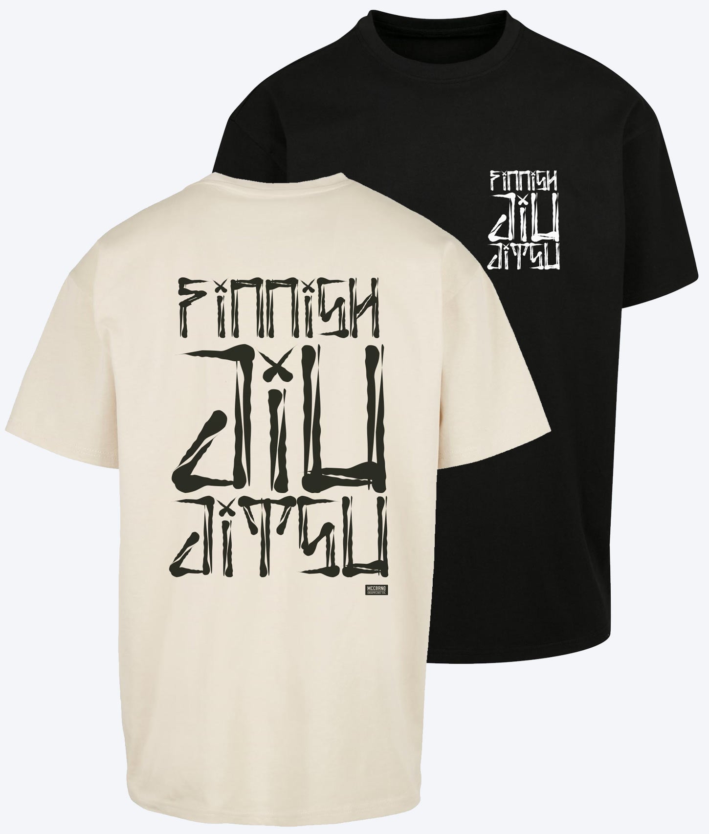 Heavy Oversize T-shirt "Finnish Jiu Jitsu"