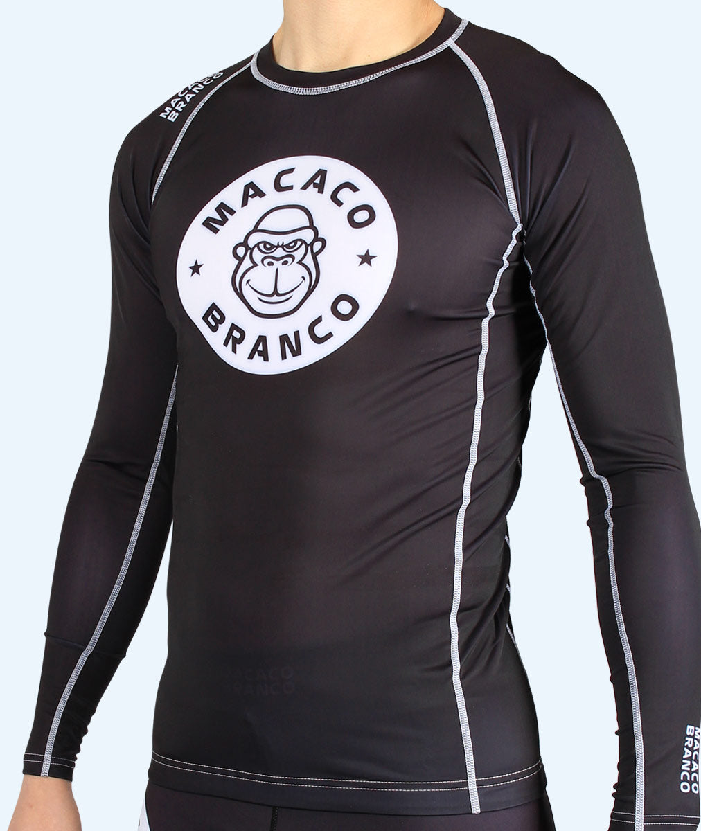 Rash Guard Long Sleeve "Black"