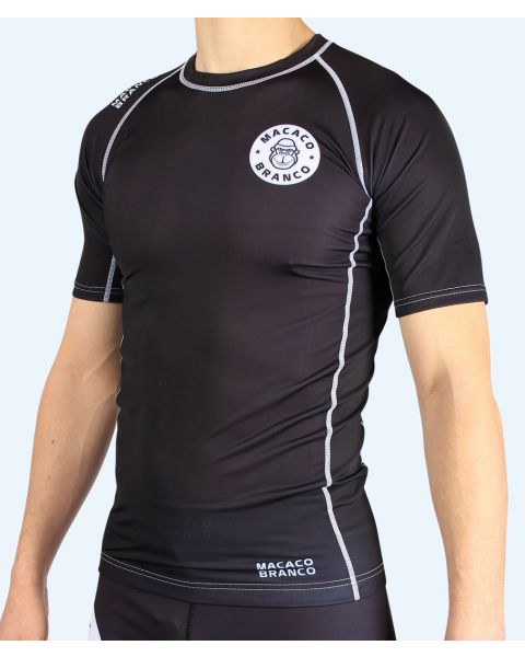 Rash Guard Short Sleeve "Black"