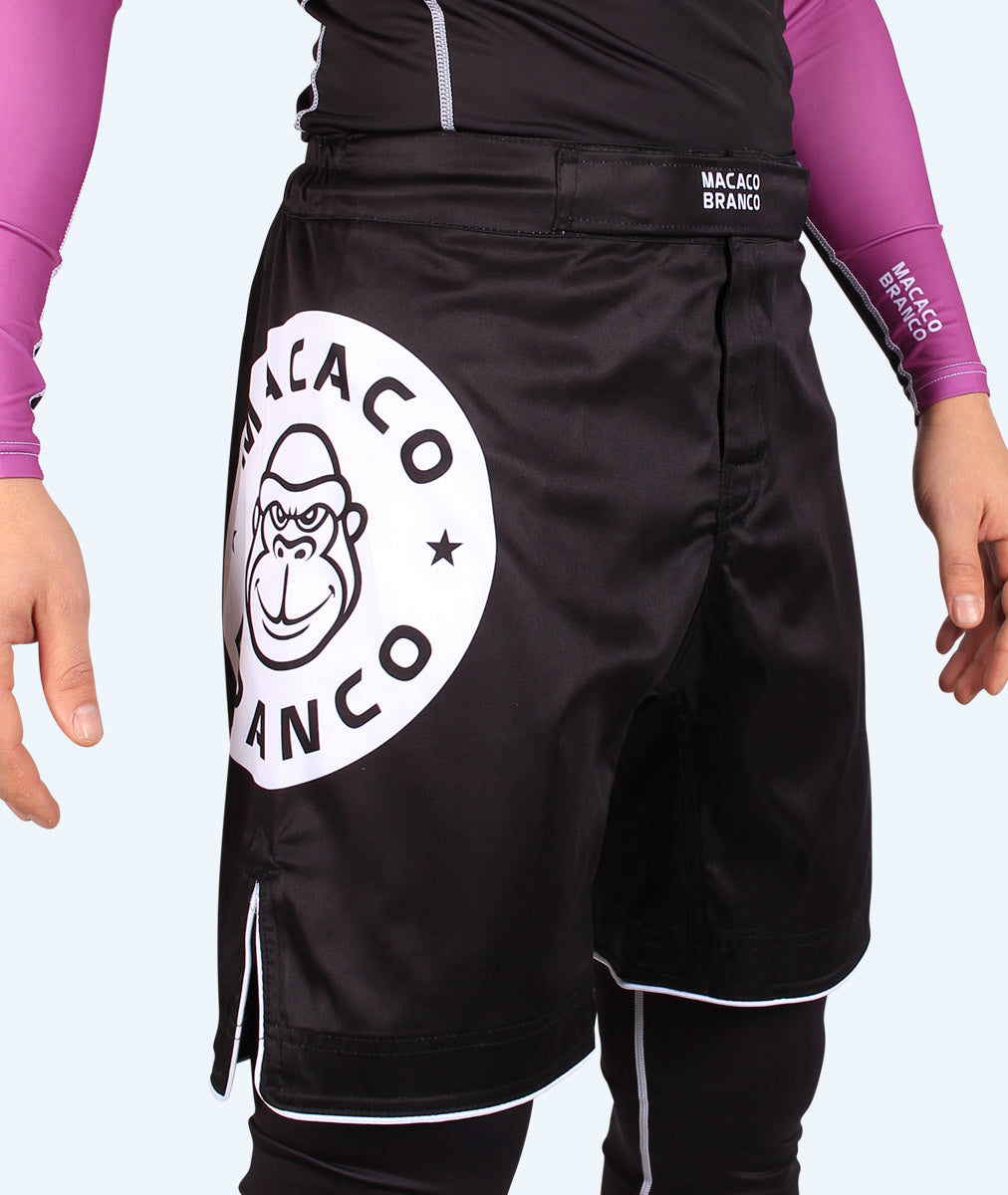 NO GI / MMA Shorts Black/White