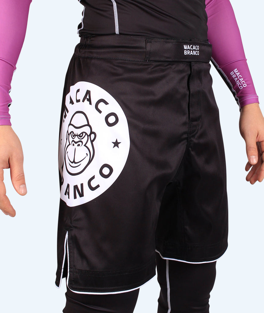 NO GI / MMA Shortsit musta/valkoinen