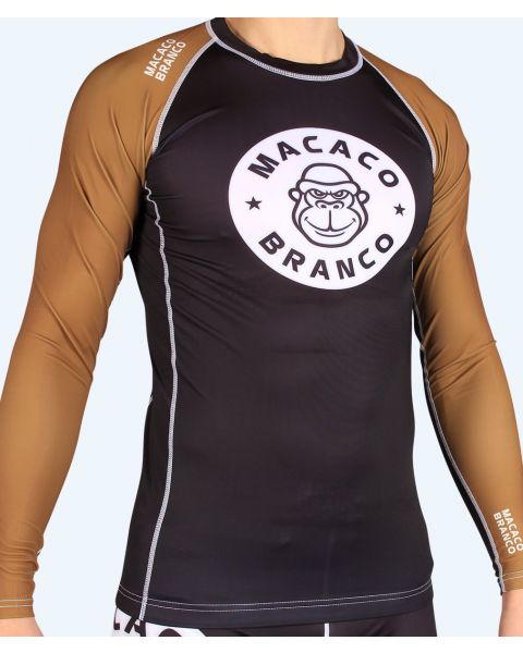 Rash Guard Long Sleeve "Brown"