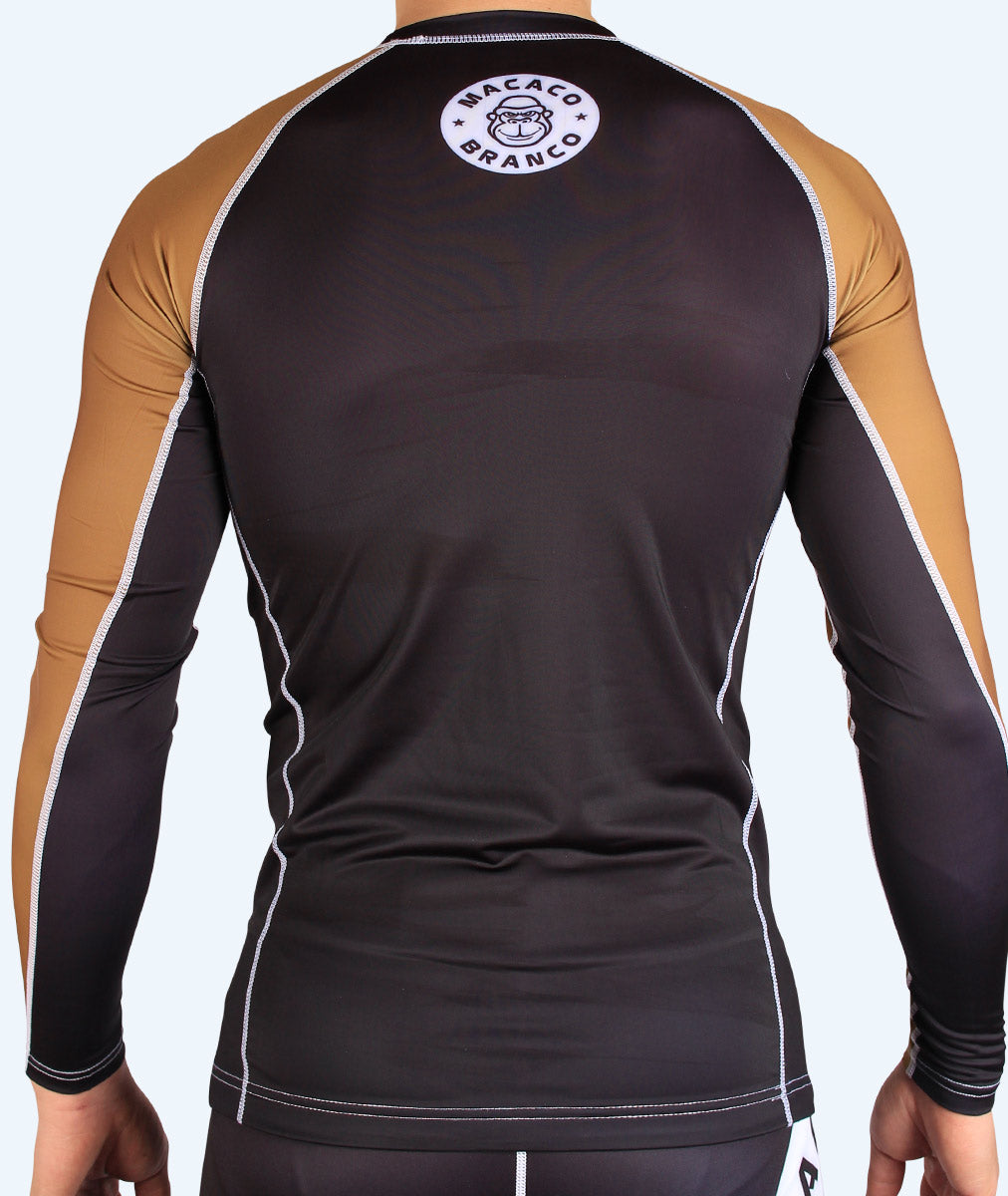 Rash Guard Long Sleeve "Brown"