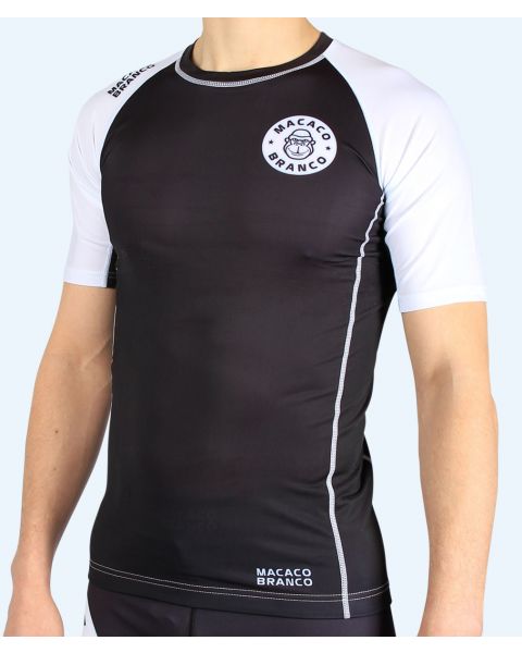 Rash Guard Short Sleeve "White"